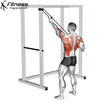 Band Alternating Lat Pulldown