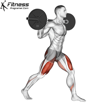 Barbell Split Squat