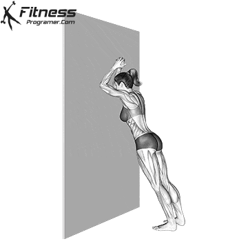 Calves Stretch Static Position