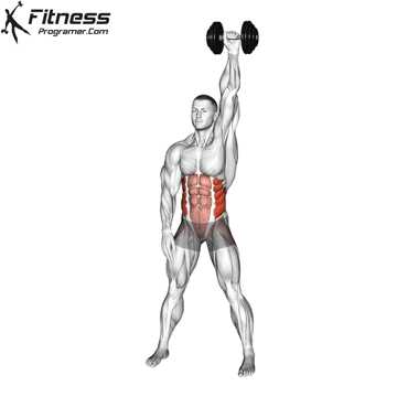 Dumbbell Windmill
