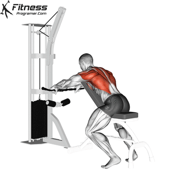 Incline Cable Row