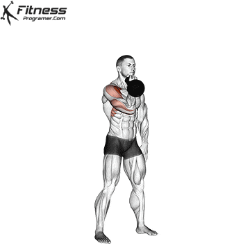 Kettlebell Arnold Press