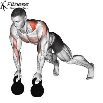Kettlebell Renegade Row