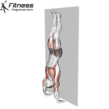 Kipping Handstand Push-up