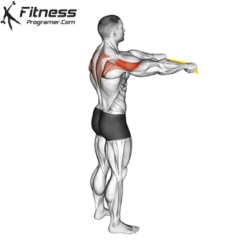 Resistance Band Pull Apart