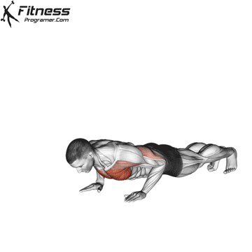 Single Arm Raise Push-up