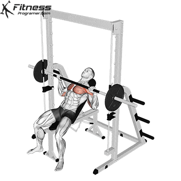 Smith Machine Incline Bench Press