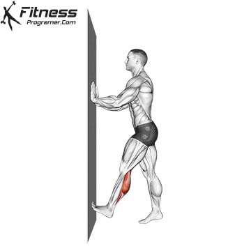 Standing Wall Calf Stretch