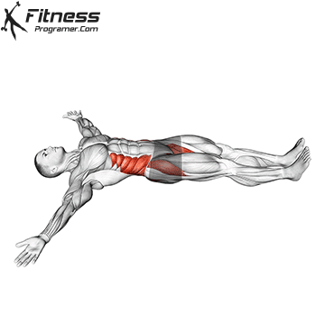 Supine Spinal Twist
