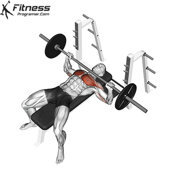 Wide Grip Bench Press