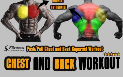 Chest and Back Superset Workout