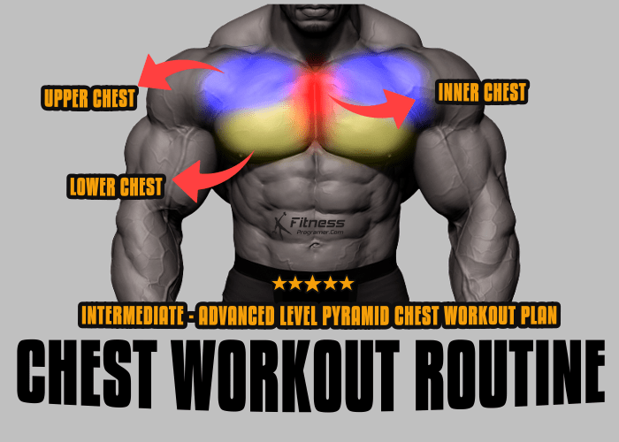 Pyramid Chest Workout Routine